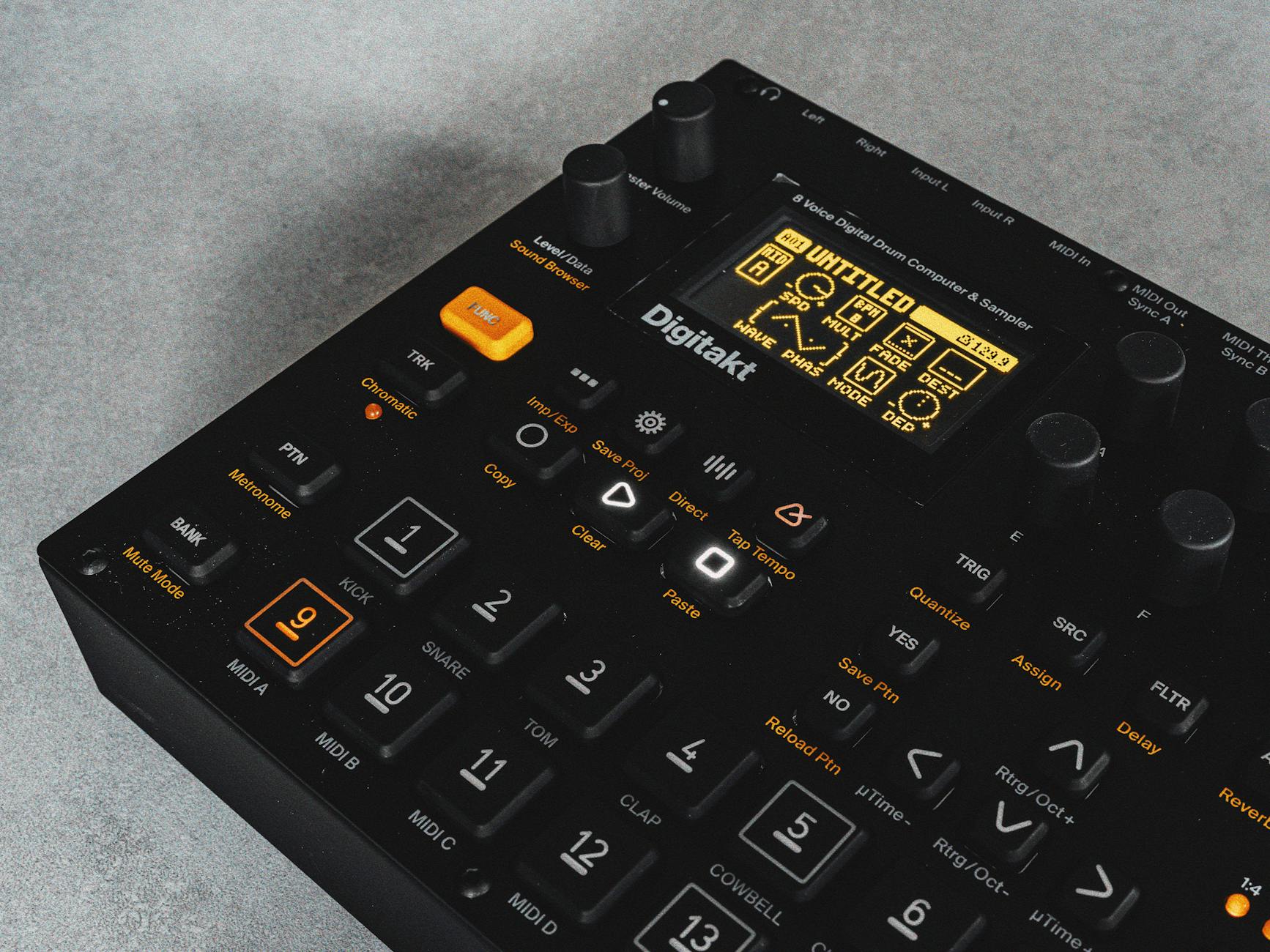 sampler and drum machine