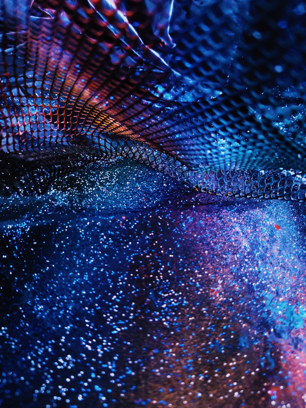 abstract colorful background of night star